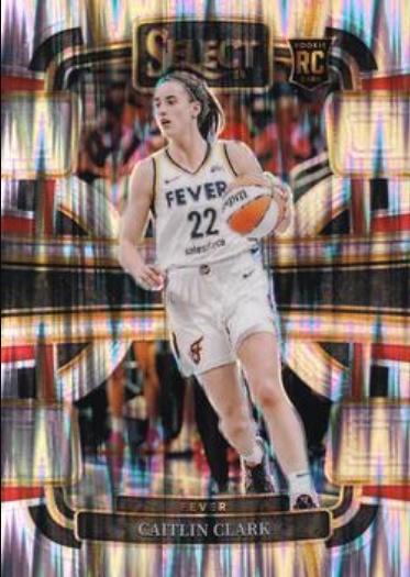 Caitlin Clark 2024 Select WNBA #72 Base Silver Flash Price Guide ...
