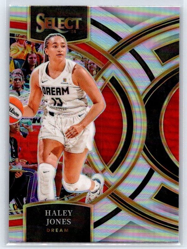 Haley Jones 2024 Select WNBA #165 Base Silver Rookie RAW