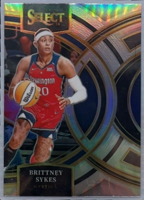 Brittney Sykes 2024 Select WNBA #106 Base Silver RAW
