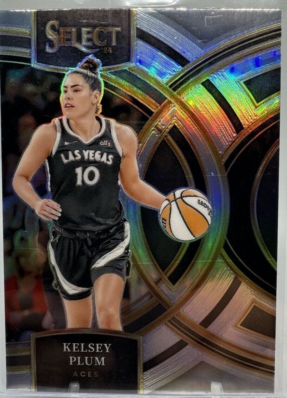 Kelsey Plum 2024 Select WNBA #105 Base Silver RAW