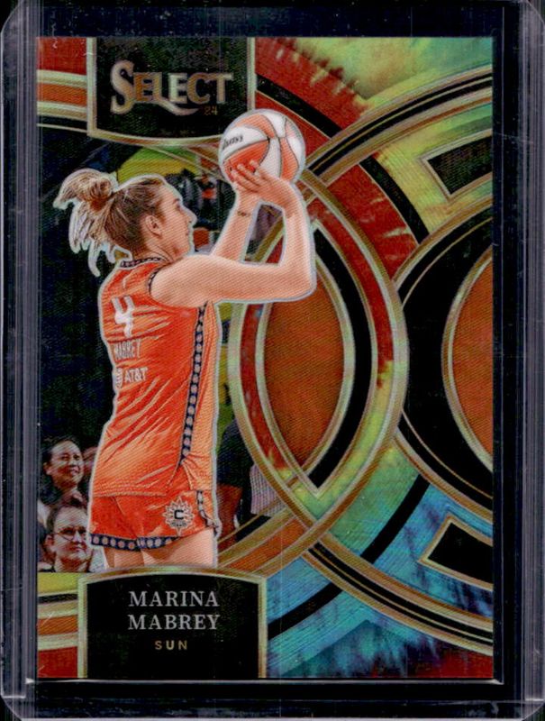 Marina Mabrey 2024 Select WNBA #190 Base Tie-Dye /25 RAW