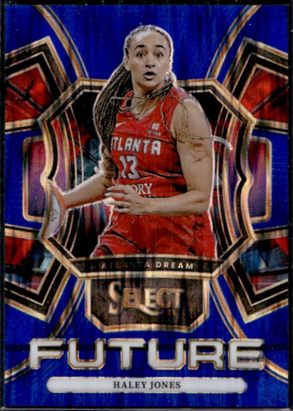 Haley Jones 2024 Select WNBA #20 Select Future Blue Flash /99 Rookie RAW