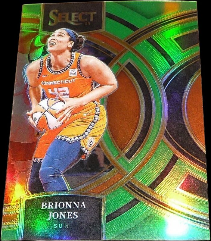Brionna Jones 2024 Select WNBA #192 Base Neon Green /75 RAW