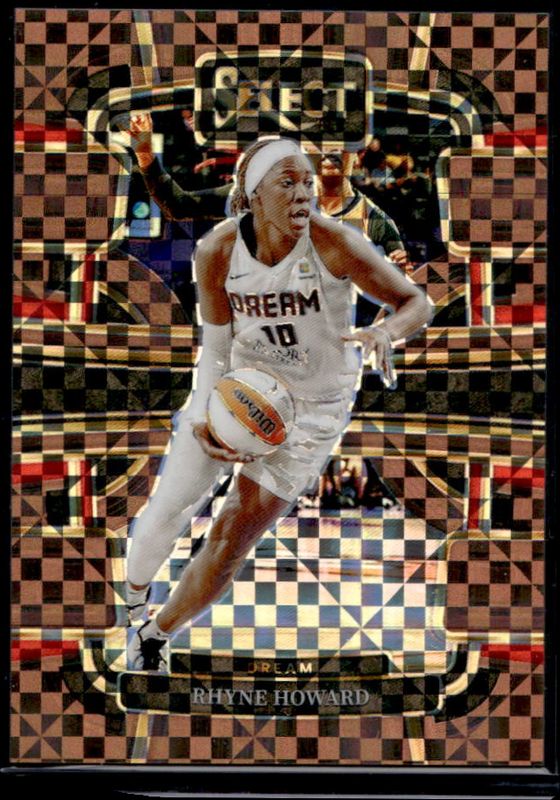 Rhyne Howard 2024 Select WNBA #65 Base Bronze Checker /49 Rookie RAW