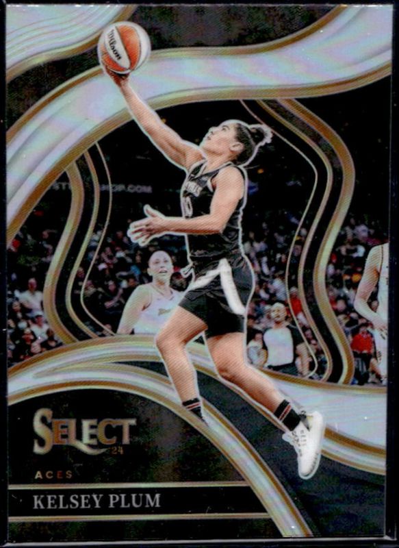 Kelsey Plum 2024 Select WNBA #205 Base Silver RAW