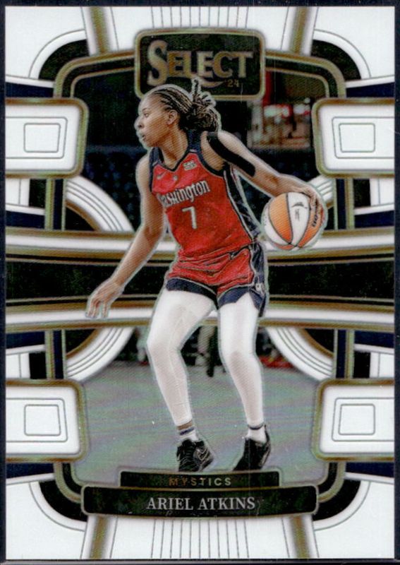 Ariel Atkins 2024 Select WNBA #64 Base White /99 RAW