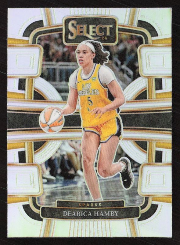 Dearica Hamby 2024 Select WNBA #77 Base Silver RAW
