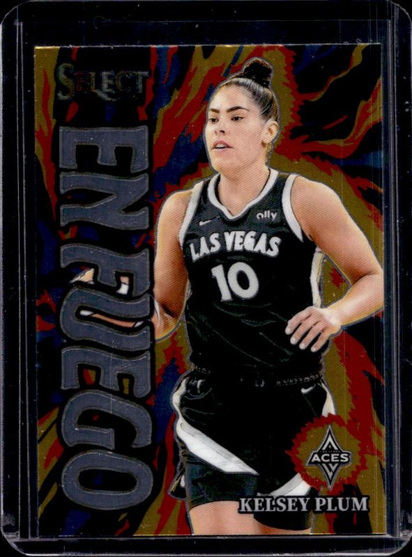 Kelsey Plum 2024 Select WNBA #6 En Fuego RAW