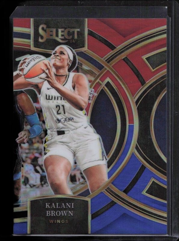 Kalani Brown 2024 Select WNBA #10 Base Red /149 RAW