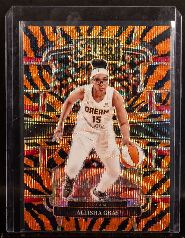 Allisha Gray 2024 Select WNBA #51 Base Tiger RAW