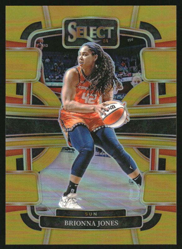 Brionna Jones 2024 Select WNBA #88 Base Gold /10 RAW