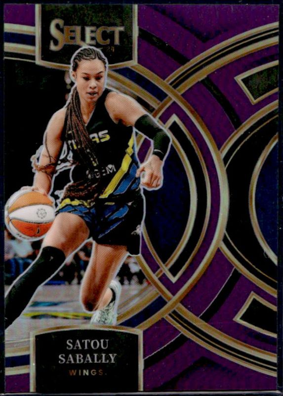 Satou Sabally 2024 Select WNBA #197 Base Purple /149 RAW