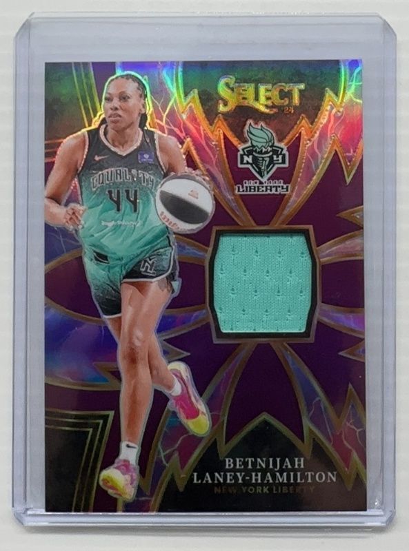 Betnijah Laney 2024 Select WNBA #27 Sparks Purple /49 RAW