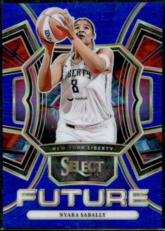 Nyara Sabally 2024 Select WNBA #14 Select Future Blue /49 Rookie RAW