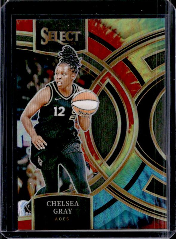 Chelsea Gray 2024 Select WNBA #138 Base Tie-Dye /25 RAW