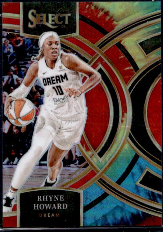 Rhyne Howard 2024 Select WNBA #140 Base Tie-Dye /25 Rookie RAW