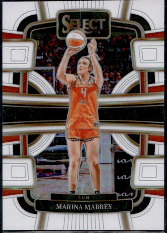Marina Mabrey 2024 Select WNBA #95 Base White /99 RAW