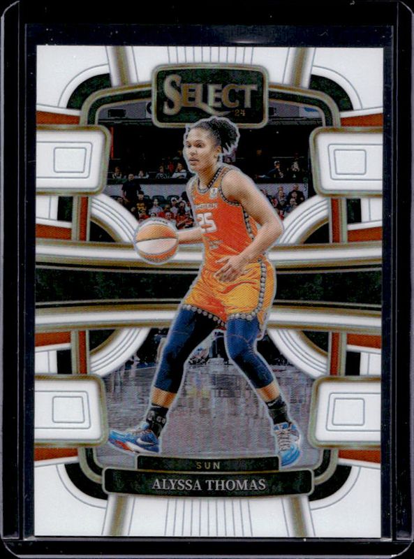 Alyssa Thomas 2024 Select WNBA #2 Base White /99 RAW