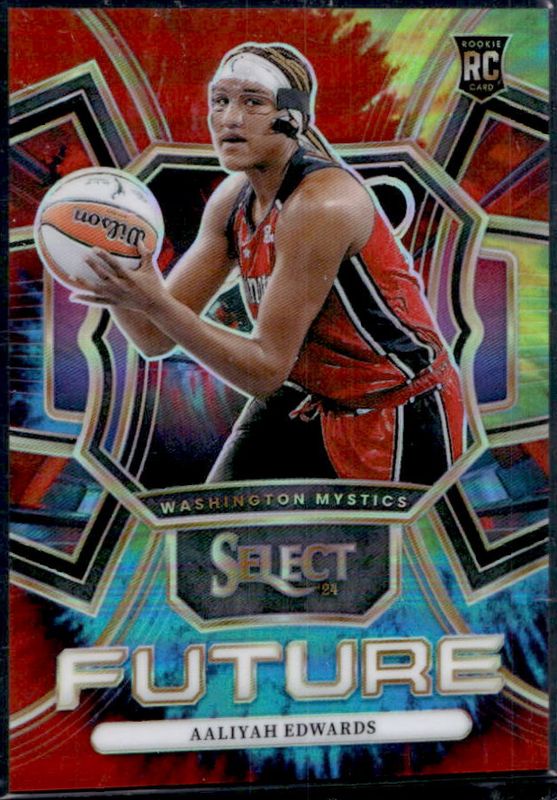 Aaliyah Edwards 2024 Select WNBA #25 Select Future Tie-Dye /25 Rookie RAW