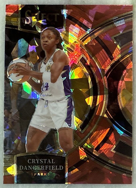 Crystal Dangerfield 2024 Select WNBA #35 Base Red /149 RAW