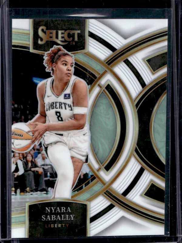 Nyara Sabally 2024 Select WNBA #111 Base White /99 Rookie RAW