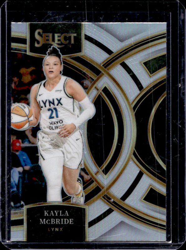 Kayla McBride 2024 Select WNBA #176 Base Silver RAW