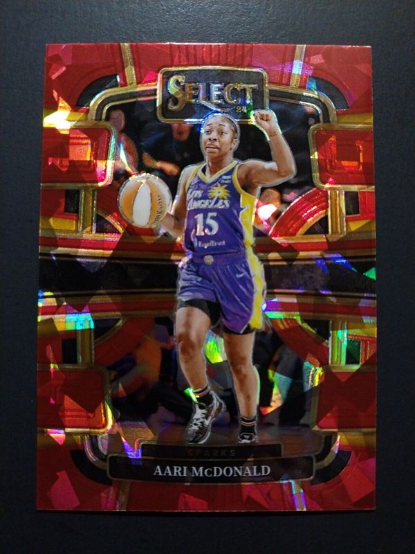 Aari McDonald 2024 Select WNBA #91 Base Red /149 RAW