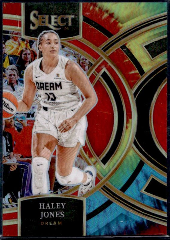 Haley Jones 2024 Select WNBA #165 Base Tie-Dye /25 Rookie RAW