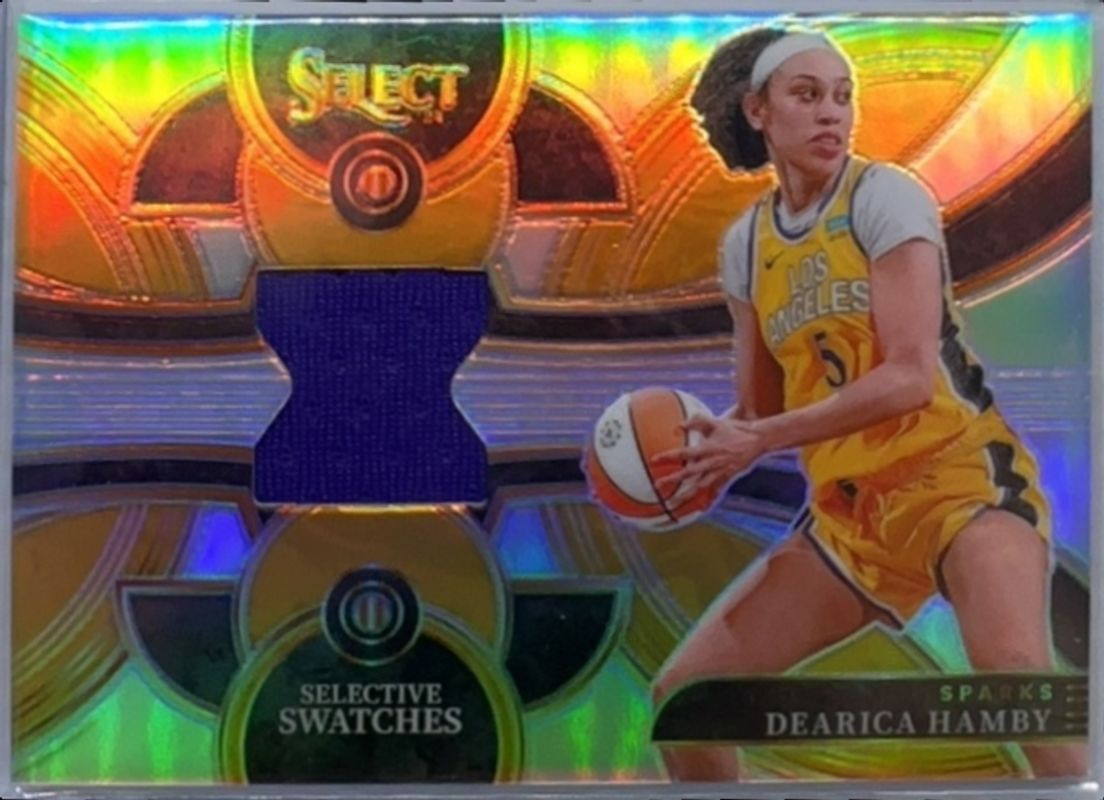 Dearica Hamby 2024 Select WNBA #SW-DH Selective Swatches RAW