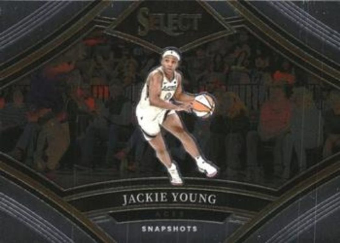 Jackie Young 2024 Select WNBA #10 Snapshots RAW