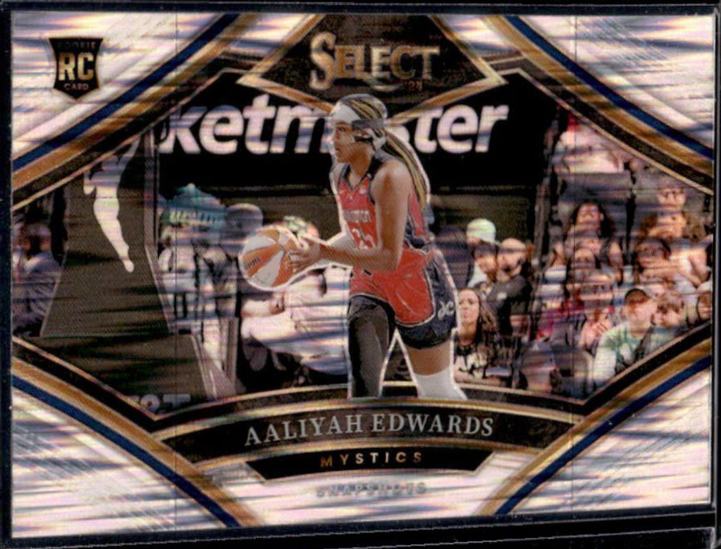 Aaliyah Edwards 2024 Select WNBA #7 Snapshots Flash Rookie RAW