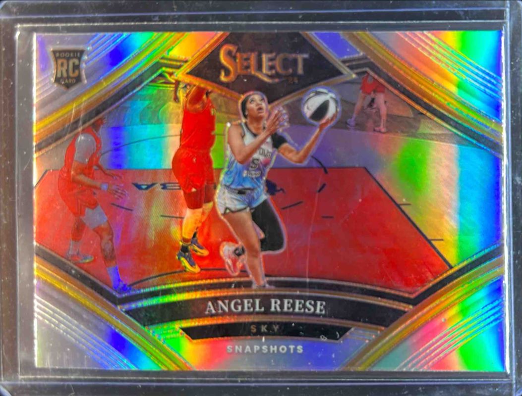 Angel Reese 2024 Select WNBA #15 Snapshots Silver Rookie RAW
