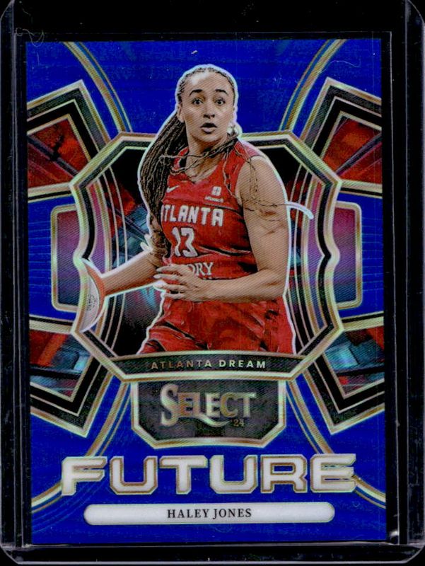 Haley Jones 2024 Select WNBA #20 Select Future Blue /49 Rookie RAW
