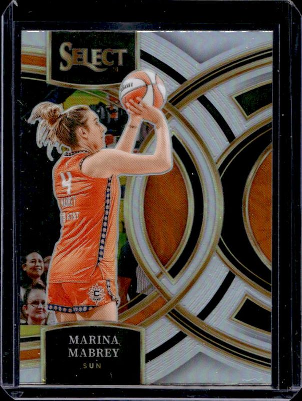 Marina Mabrey 2024 Select WNBA #190 Base Silver RAW