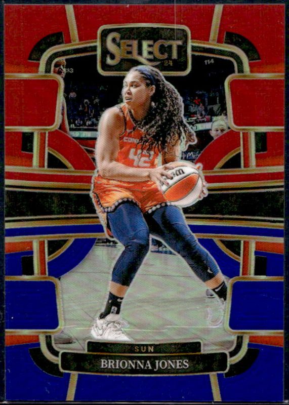 Brionna Jones 2024 Select WNBA #88 Base Red & Blue /399 RAW