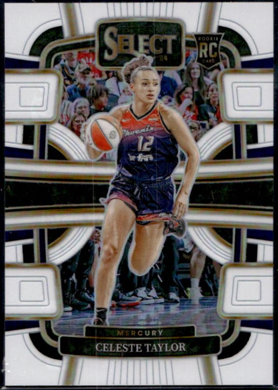Celeste Taylor 2024 Select WNBA #16 Base White /99 Rookie RAW