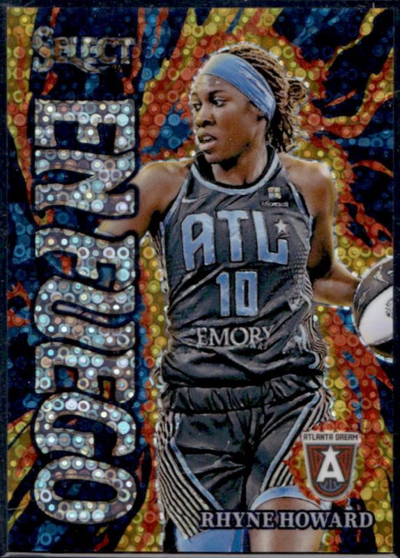 Rhyne Howard 2024 Select WNBA #11 Select Future White Disco /75 Rookie RAW