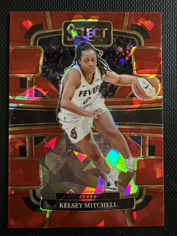 Kelsey Mitchell 2024 Select WNBA #87 Base Red /149 RAW