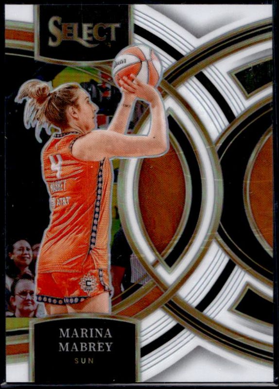 Marina Mabrey 2024 Select WNBA #190 Base White /99 RAW