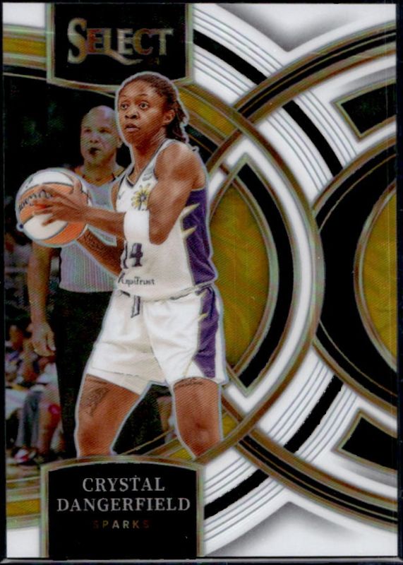 Crystal Dangerfield 2024 Select WNBA #131 Base White /99 RAW