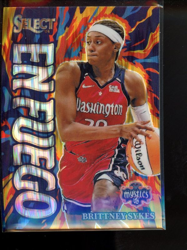 Brittney Sykes 2024 Select WNBA #11 En Fuego Flash RAW
