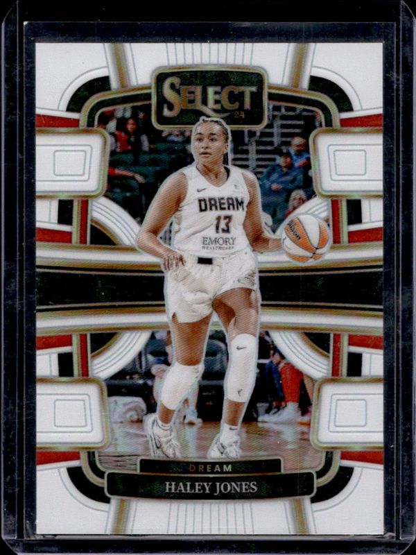 Haley Jones 2024 Select WNBA #55 Base White /99 Rookie RAW
