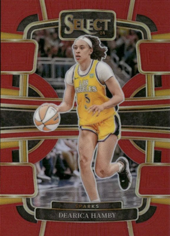 Dearica Hamby 2024 Select WNBA #77 Base Red /149 RAW