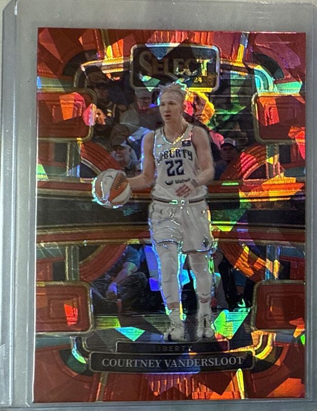 Courtney Vandersloot 2024 Select WNBA #78 Base Red /149 RAW