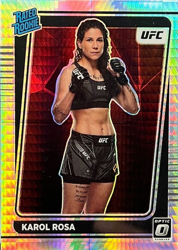 2022 Optic UFC #102 Lucky Envelopes /8