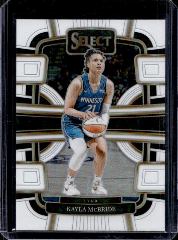 Kayla McBride 2024 Select WNBA #84 Base White /99 RAW