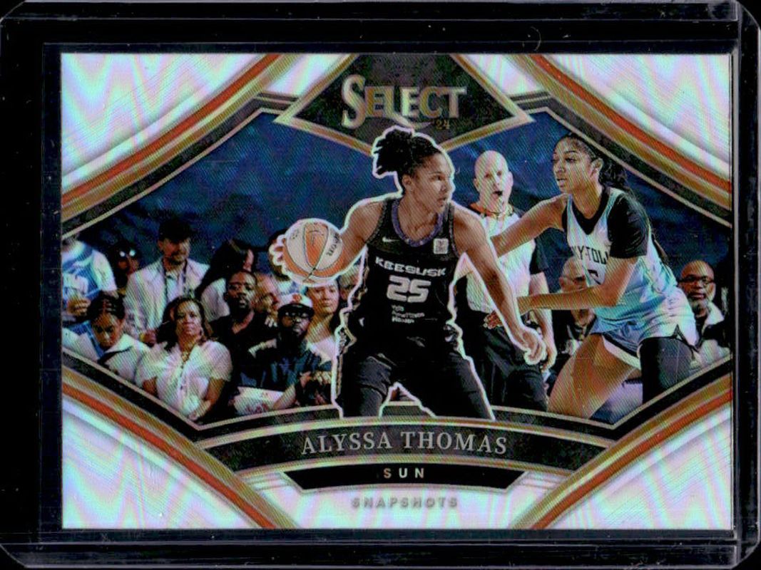 Alyssa Thomas 2024 Select WNBA #11 Snapshots Silver RAW