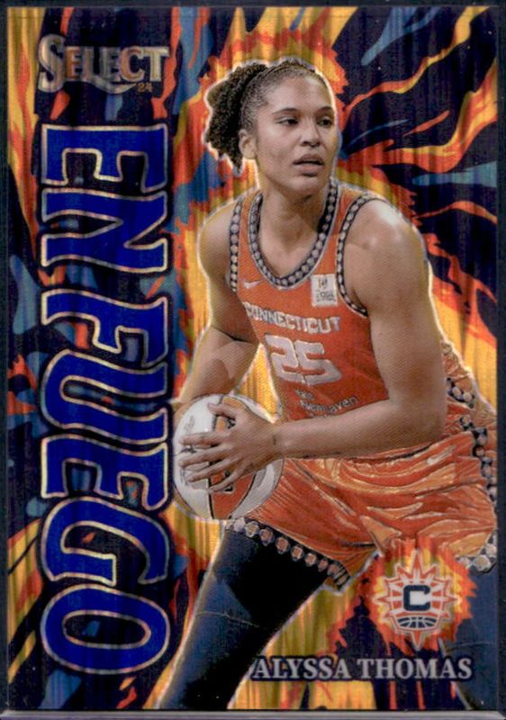 Alyssa Thomas 2024 Select WNBA #15 En Fuego Blue Flash /99 RAW