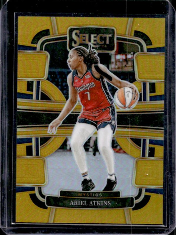 Ariel Atkins 2024 Select WNBA #64 Base Gold /10 RAW