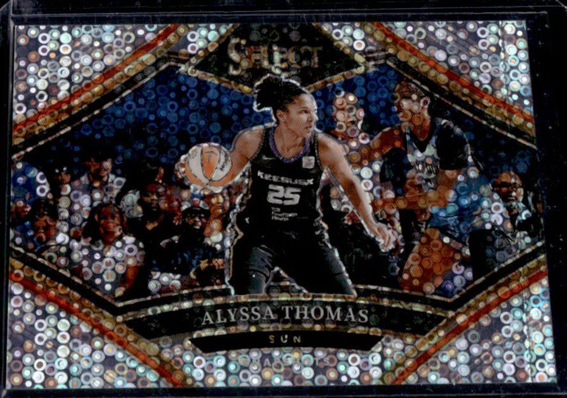 Alyssa Thomas 2024 Select WNBA #11 Snapshots White Disco /75 RAW